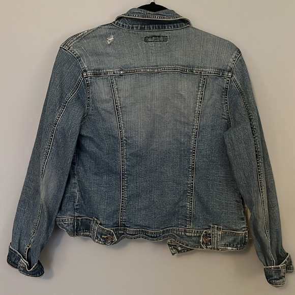 Yuka Jeans Denim Jacket Size Large - Picture 2 of 3
